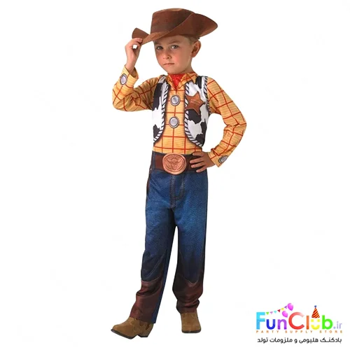 لباس کودک پسرانه داستان اسباب بازی ها Woody + کلاه