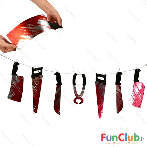 ریسه لوکس متالیک ابزارآلات خونی