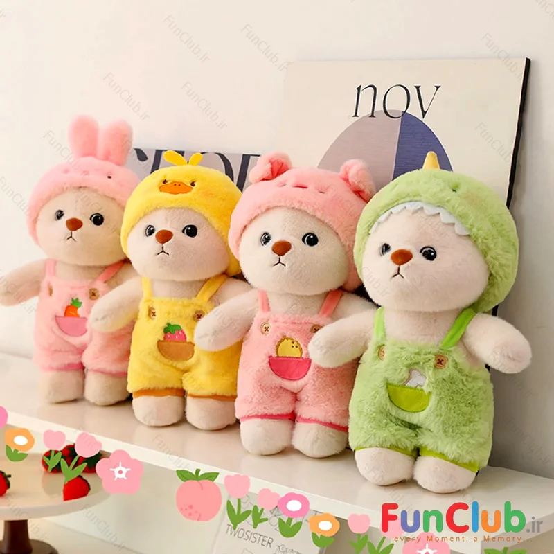 عروسک پولیش - خرس لباس شخصیت (دارای مدل)