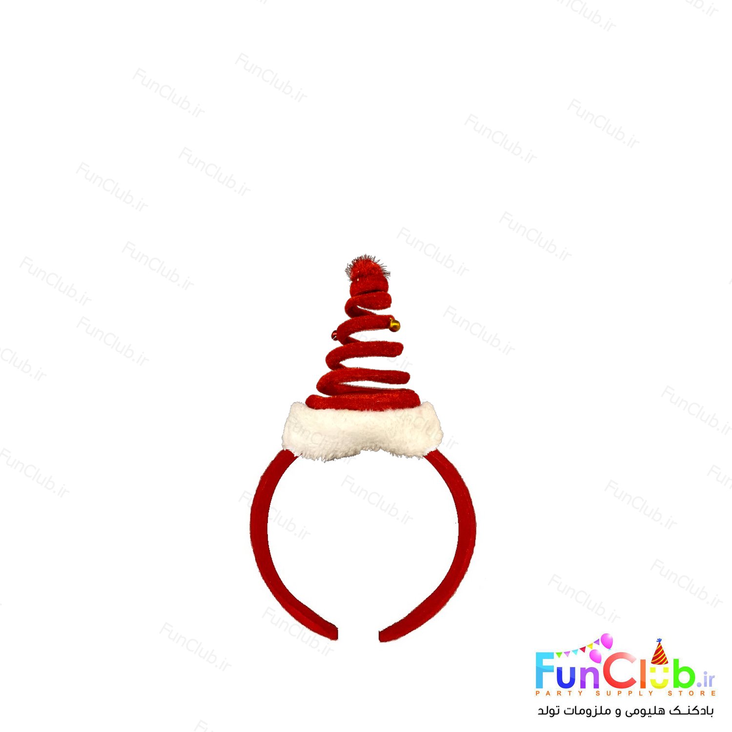 تل کریسمس طرح کلاه فنری