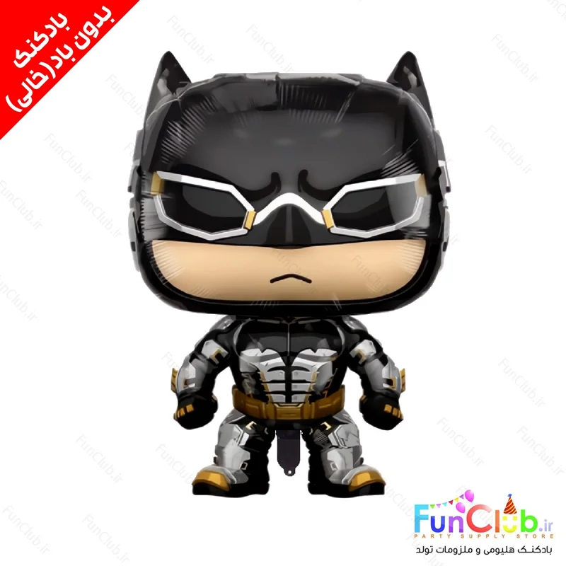 بادکنک فویلی بدون باد سایز بزرگ طرح شخصیت بتمن انیمه