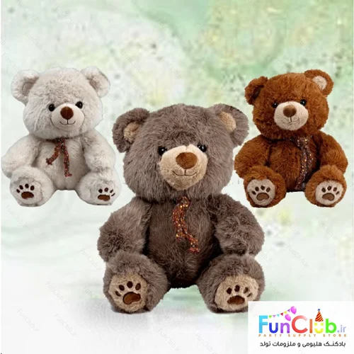 عروسک پولیش پرزبلند - خرس تدی سوپر لوکس (دارای سایزبندی و رنگبندی) - شروع قیمت از: