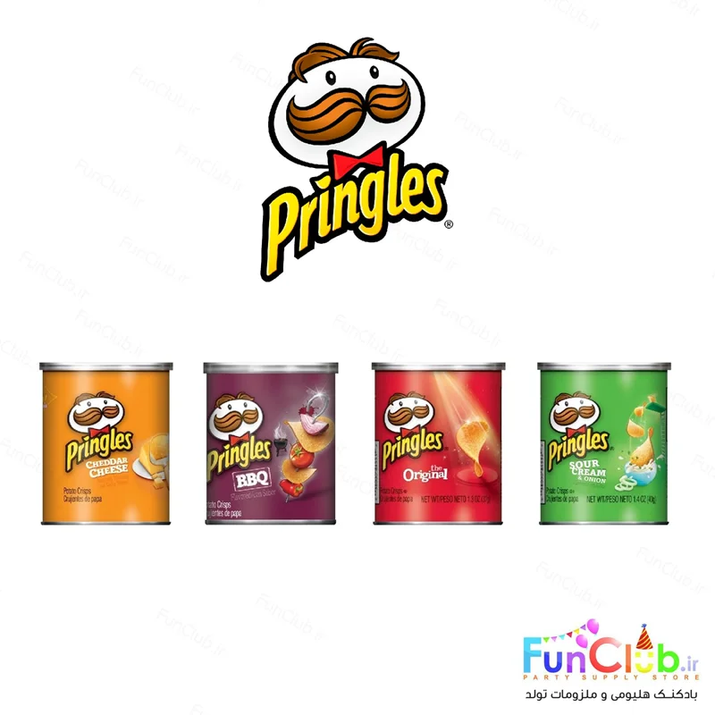 چیپس اورجینال Pringles - سایز کوچک (دارای طعم های مختلف)