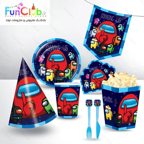 لوازم پذیرایی تم امانگ آس (AmoungUs) - شروع قیمت از :