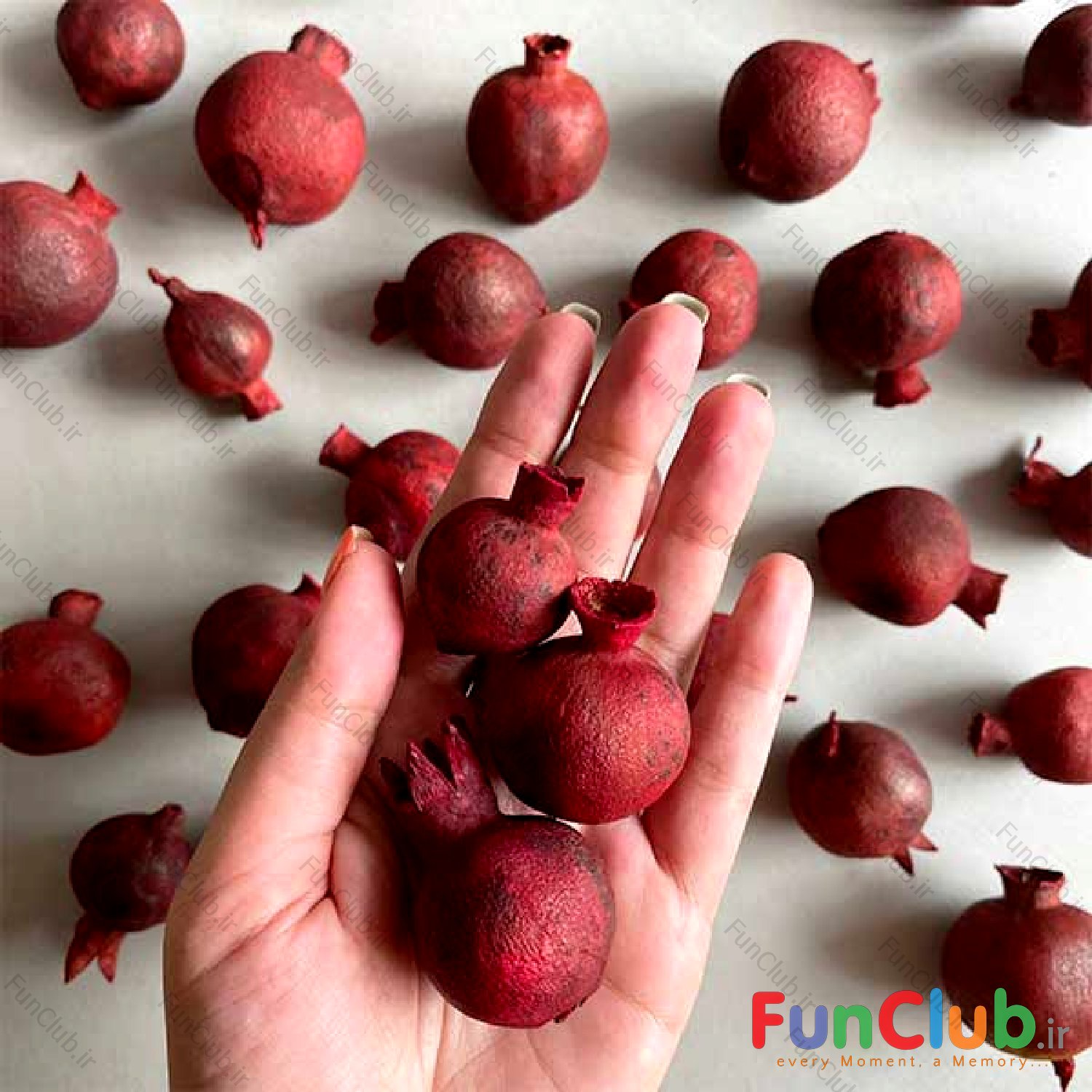 مینی انار خشک 6 عددی