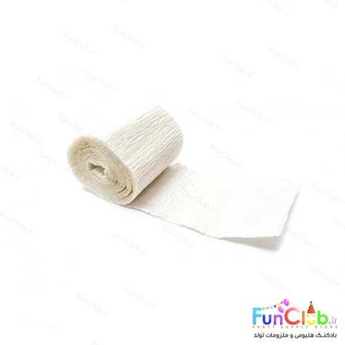 آویز کاغذ کشی عرض 5 سانت (بسته 6 عددی) سفید