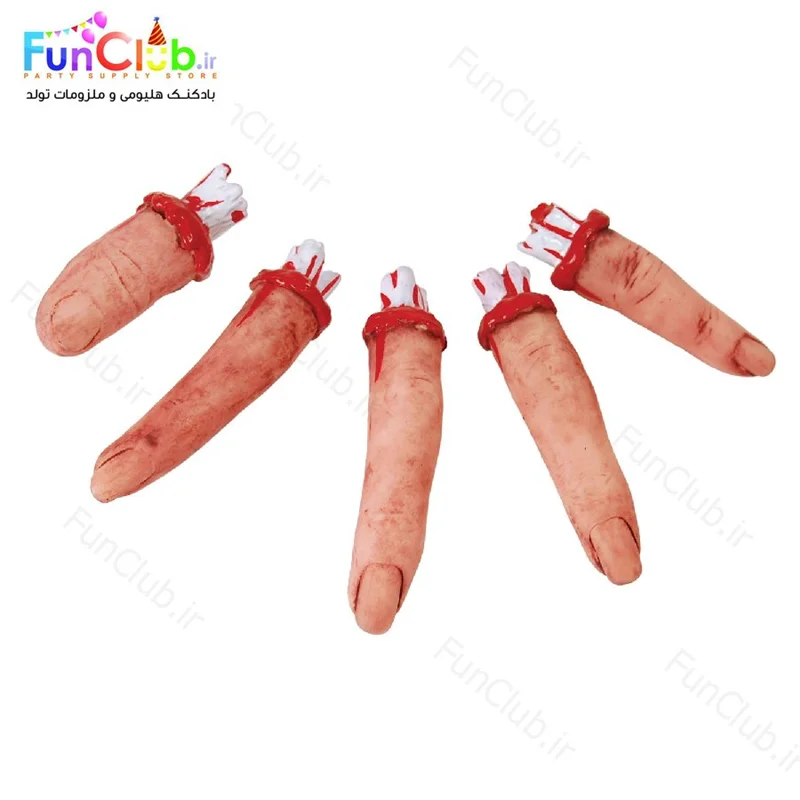 5 انگشت خونی مصنوعی ابعاد واقعی