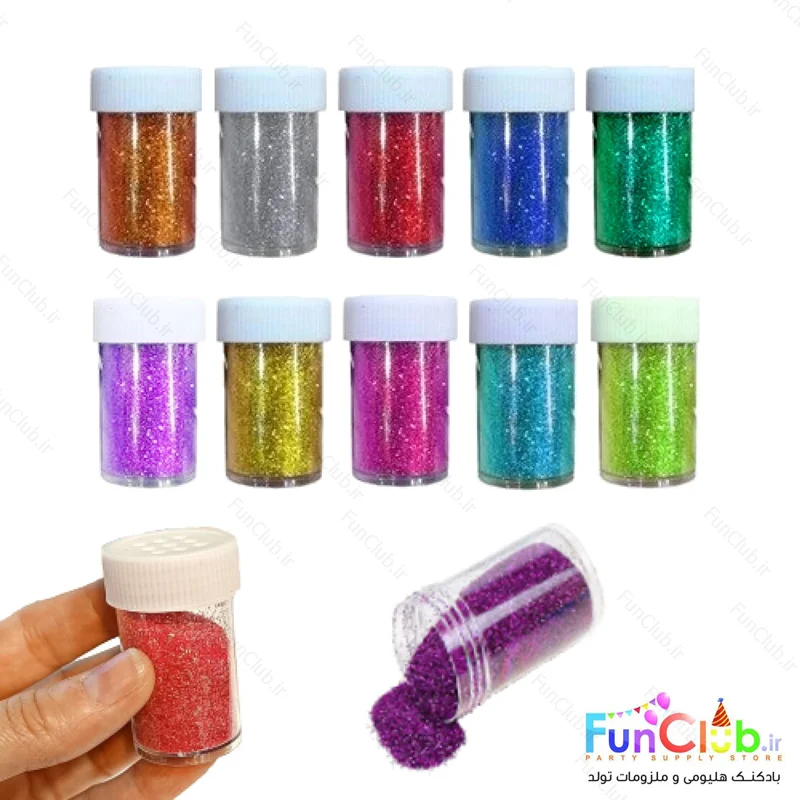 اکلیل شاینی در ظرف نمکدانی (دارای رنگبندی)