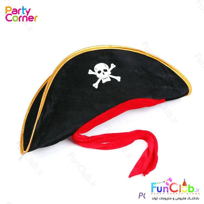 کلاه مدل دزد دریایی ربان دار